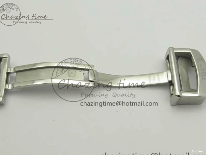 MIROTIME 0225 FastDry Portofino IW356501 SS V3 MK 1:1 Best Edition Black Dial On SS Mesh Bracelet MIYOTA 7195